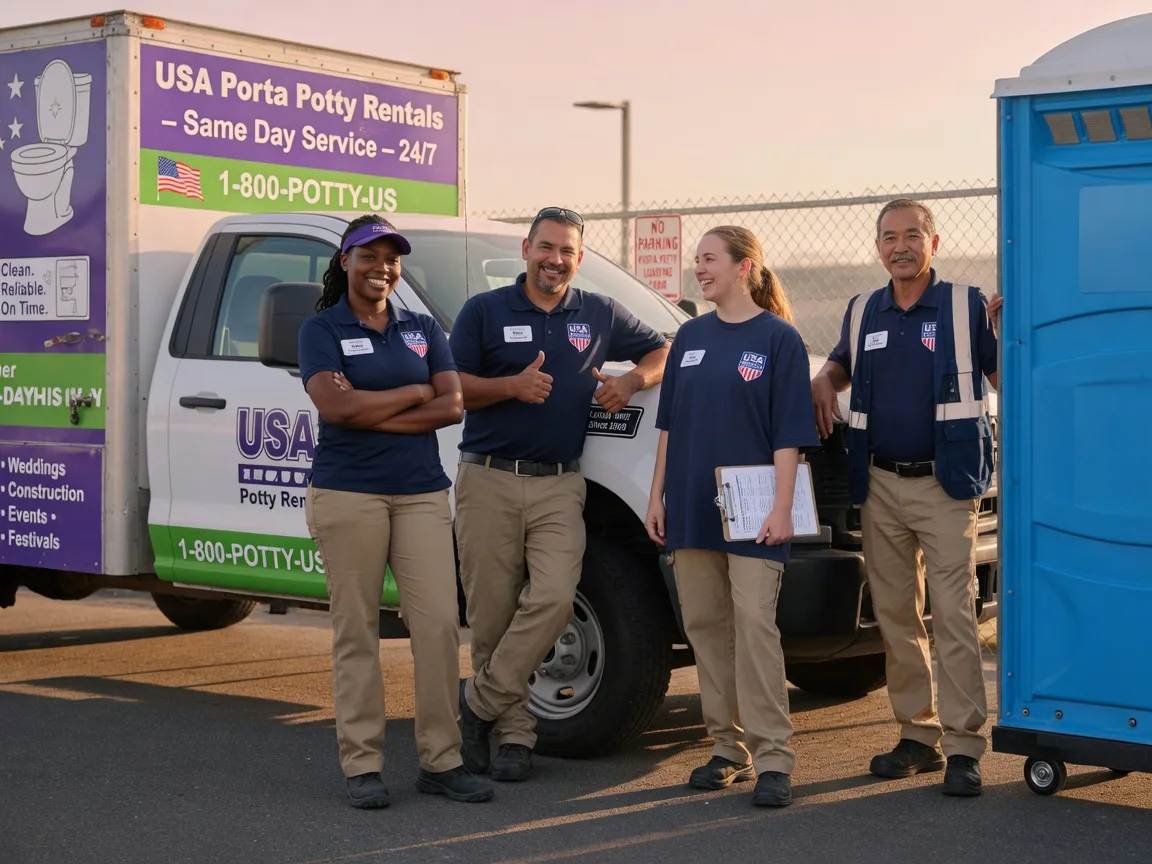 Porta Potty Rental company in Sharpes, FL